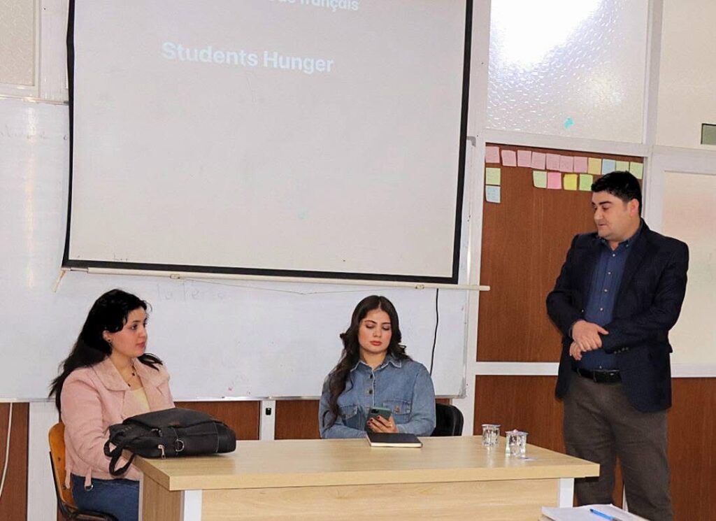 A Seminar was Presented Titled “Student Hunger”