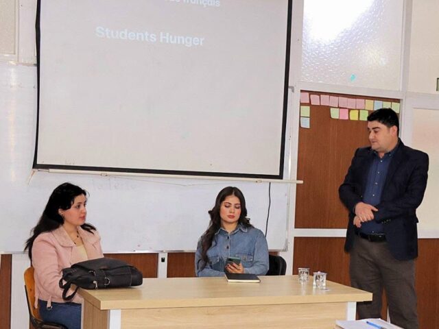 A Seminar was Presented Titled “Student Hunger”