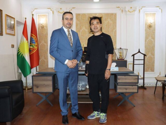 “Mr. HU” bid farewell to Salahaddin University and returned to China.