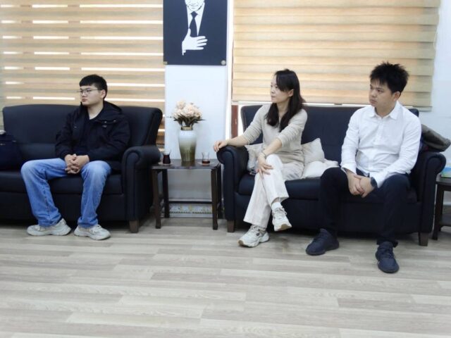 A delegation from “Infinix” Company for mobile phone production visited the College of Languages.