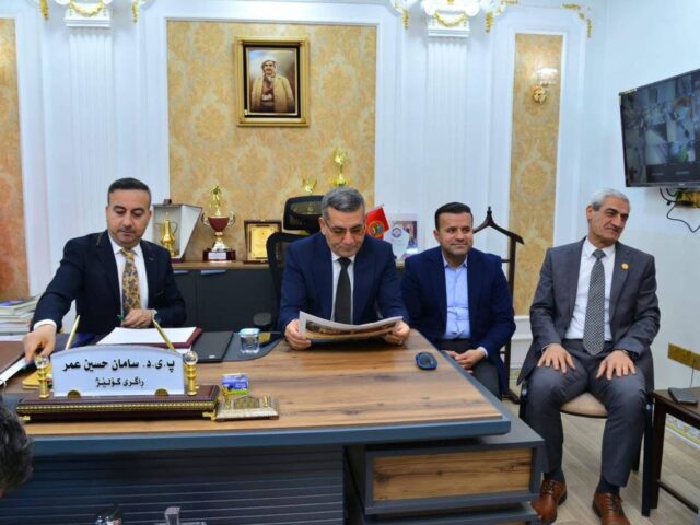 President of Salahaddin University Visits the College of Languages